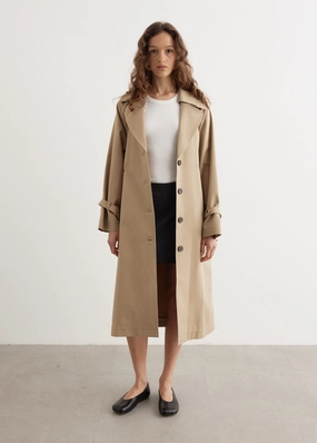 Classic Fit Street Fashion Wanderer Trench Coat