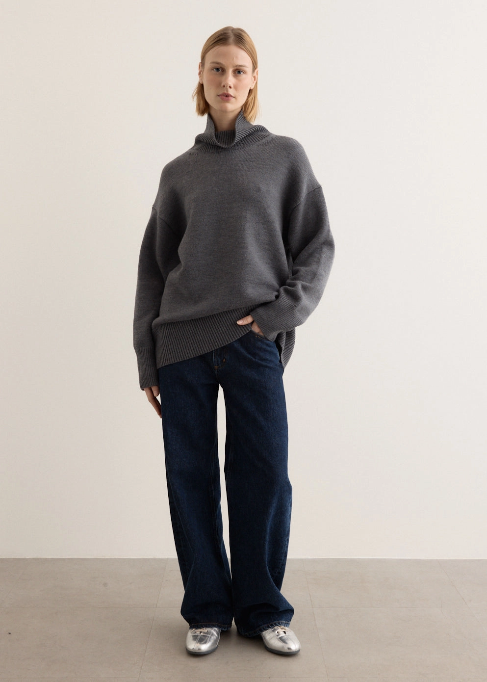 DenseKnit Fabric Gibson Funnel Knit