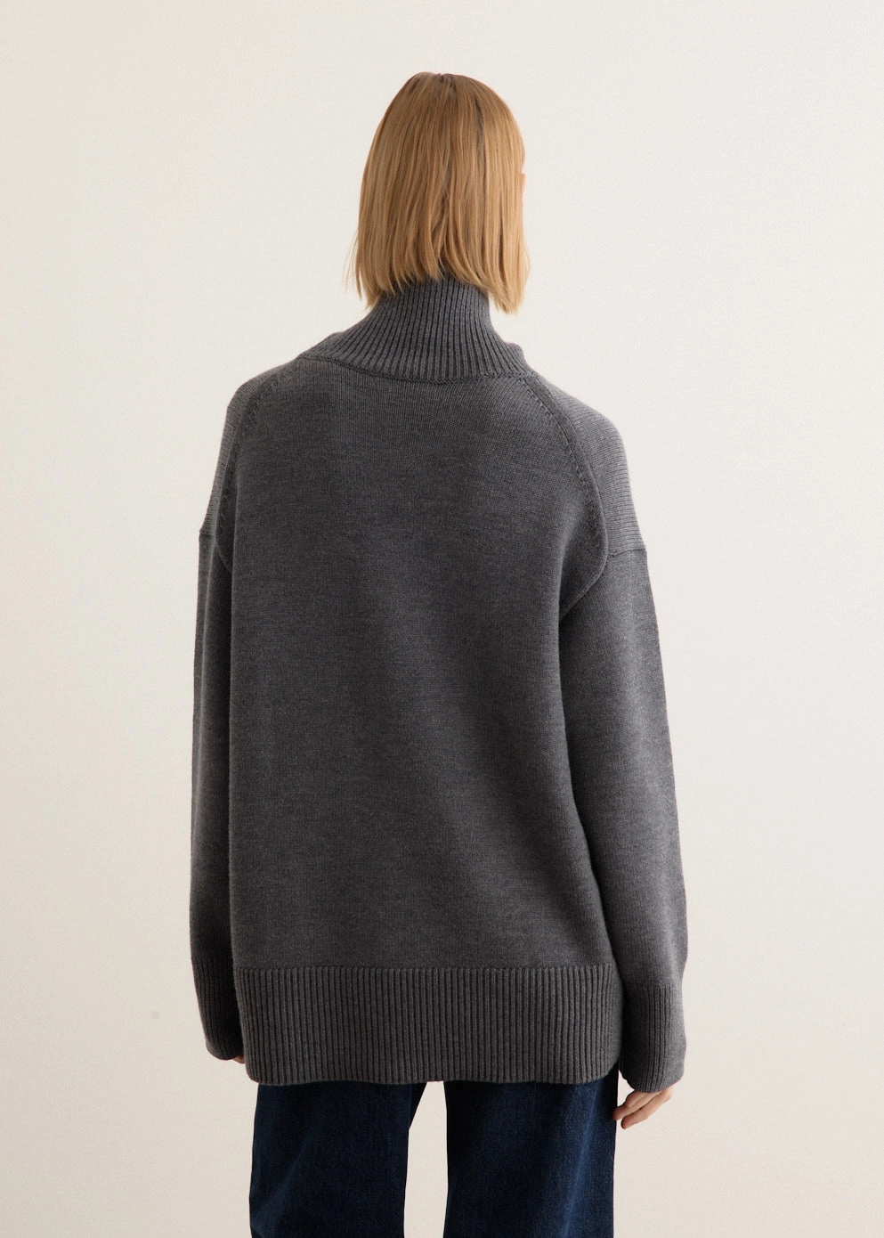 Fall Wardrobe Cool Weather Gibson Funnel Knit