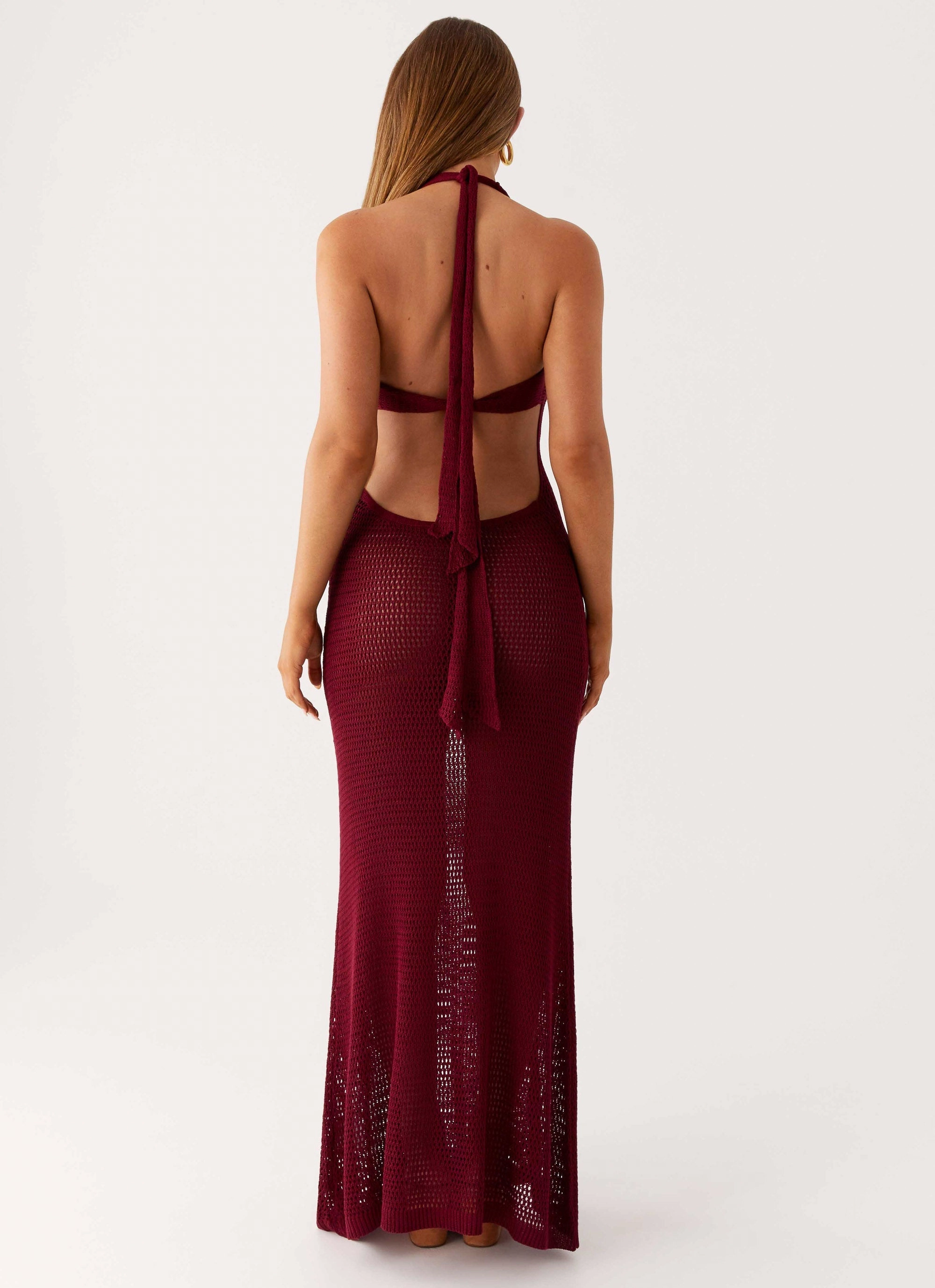 Moon Tide Maxi Dress - Violetta Breathable Elastic-Waist