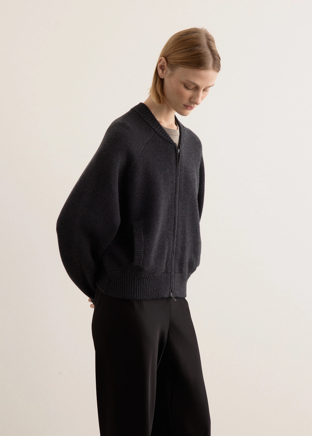 Durable Weave HeatTrapping Fibers Herman Knitted Bomber