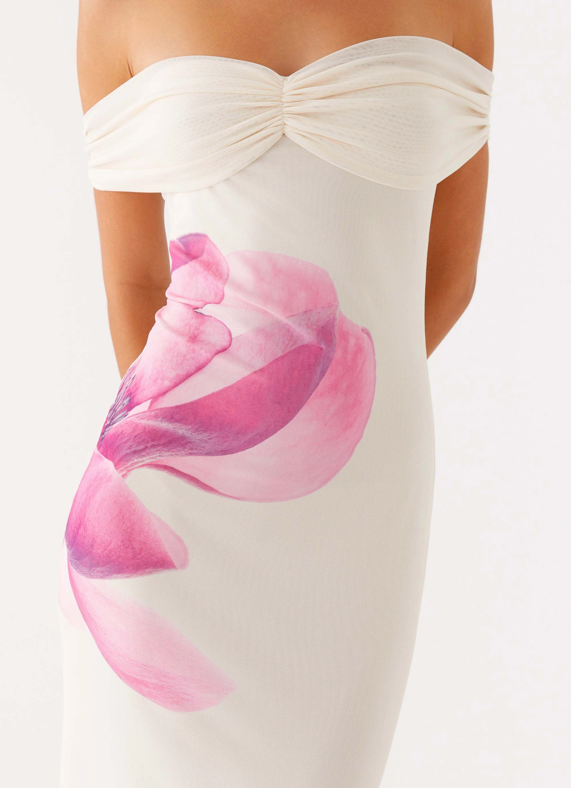 Madeira Maxi Dress - Ivory Breathable wear Perfectly Tailored