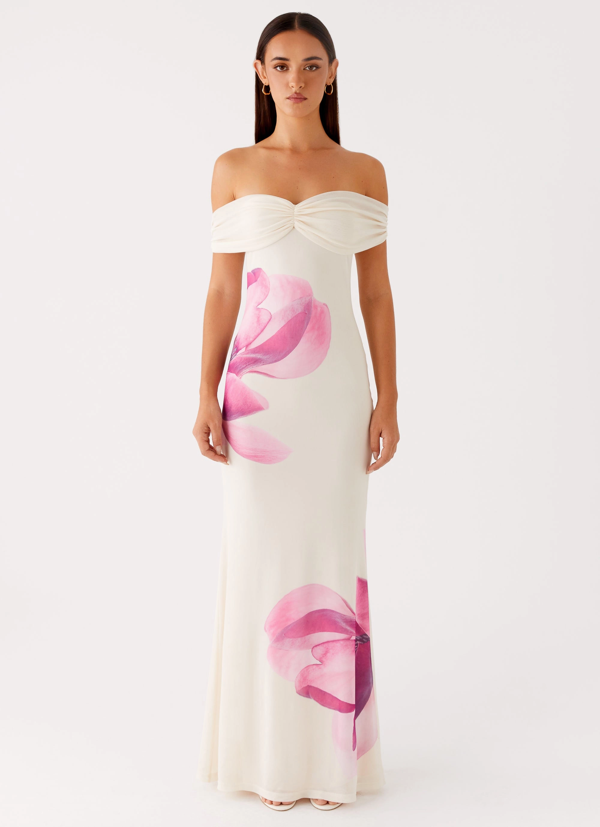 Madeira Maxi Dress - Ivory Eye Appeal