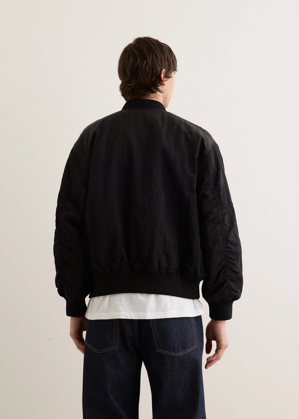 Eco Friendly Production All Day Wear Real Tree Reversible Bomber Jacket