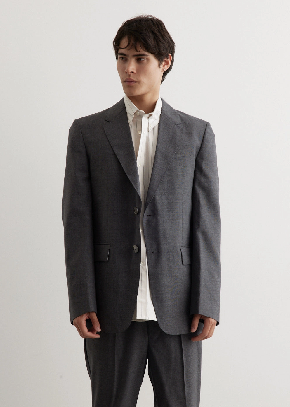 Convertible Features Buttery Soft Handfeel Two Buttons Jacket