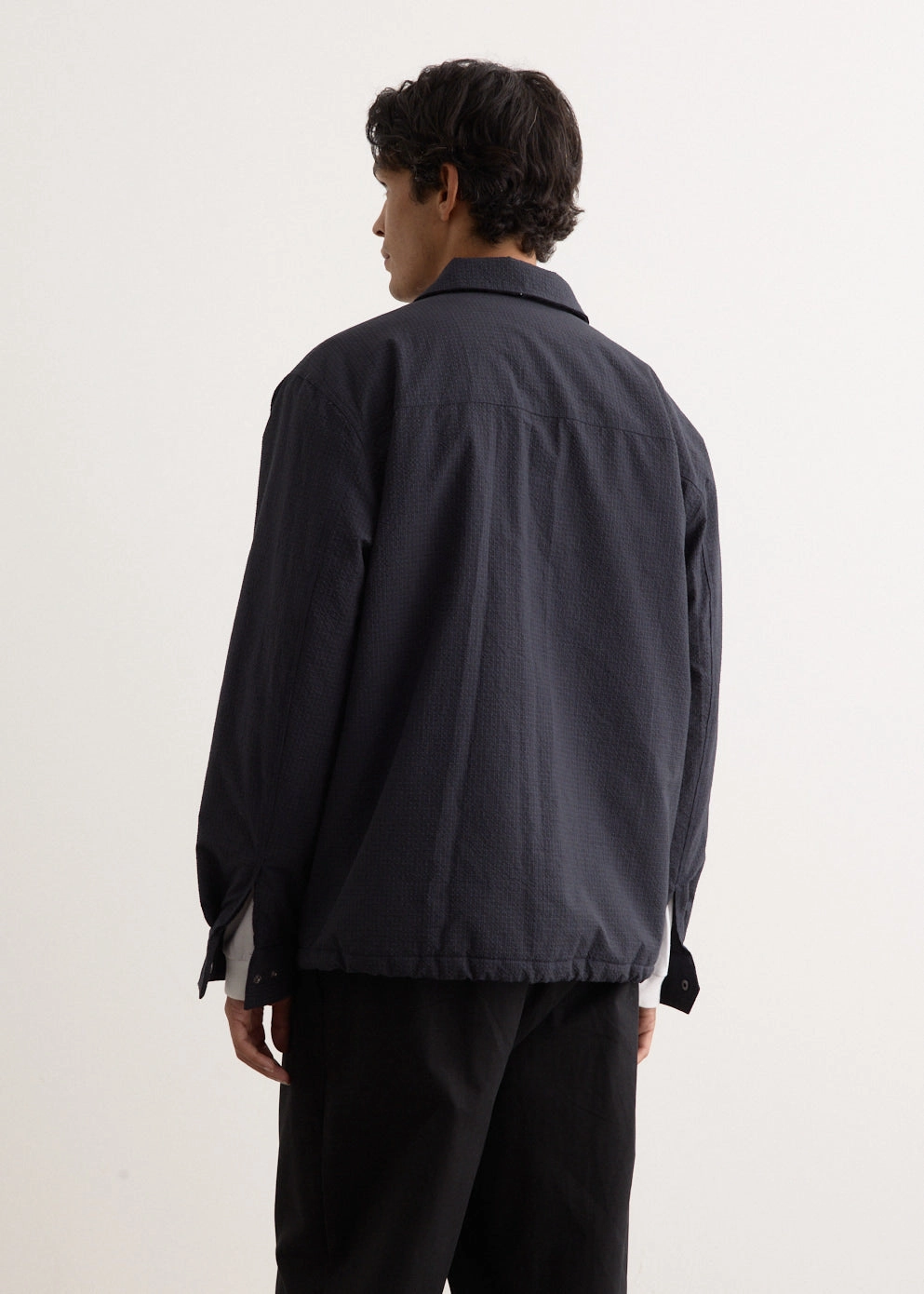 Frictionless Zipper Tracks Lightweight Windbreaker Tech Wipeout Utility Overshirt