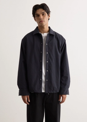 Soft Fleece Interior Wipeout Utility Overshirt