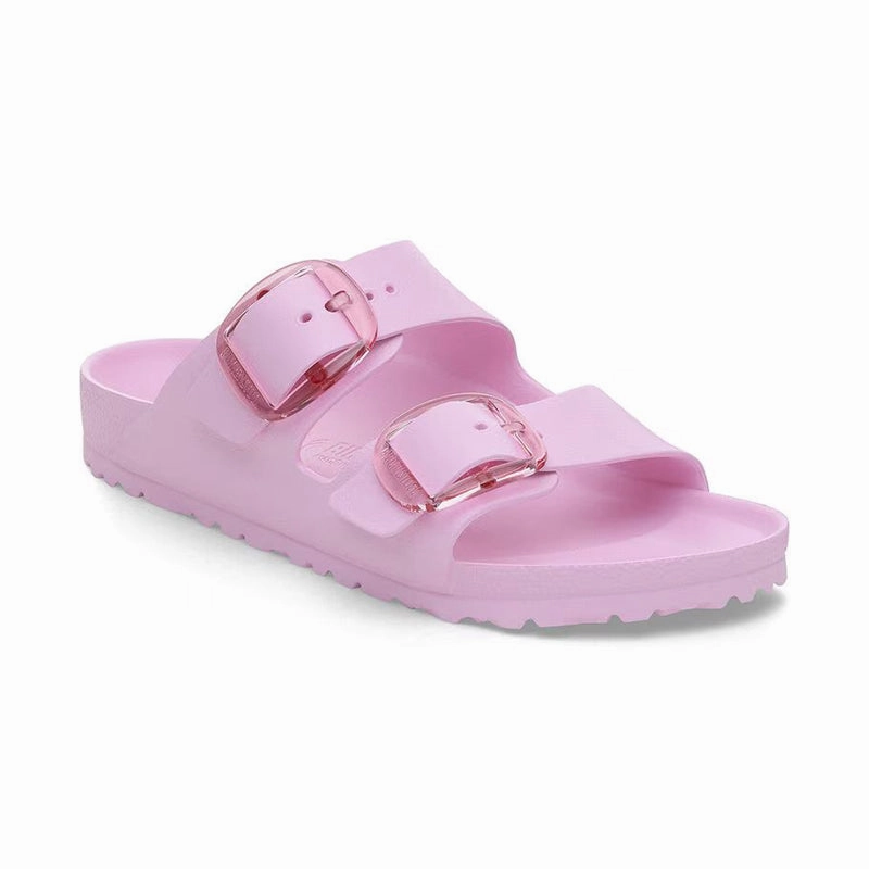Gentle Lifestyle Sandals Natural Fit Sandals Women's Arizona Big Buckle EVA Narrow Fondant Pink