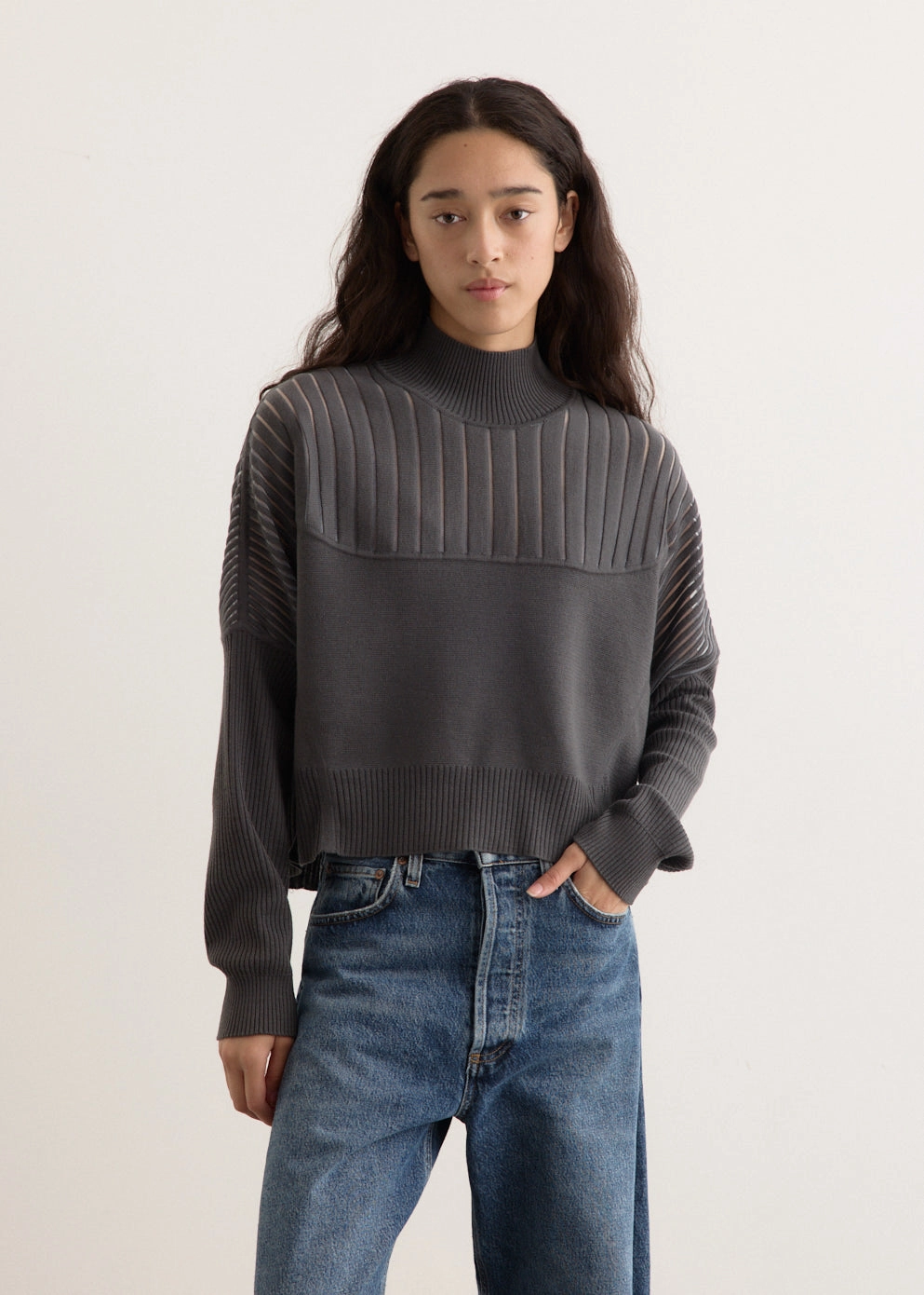 Women's ESC Knit Sweater Low Impact Dye