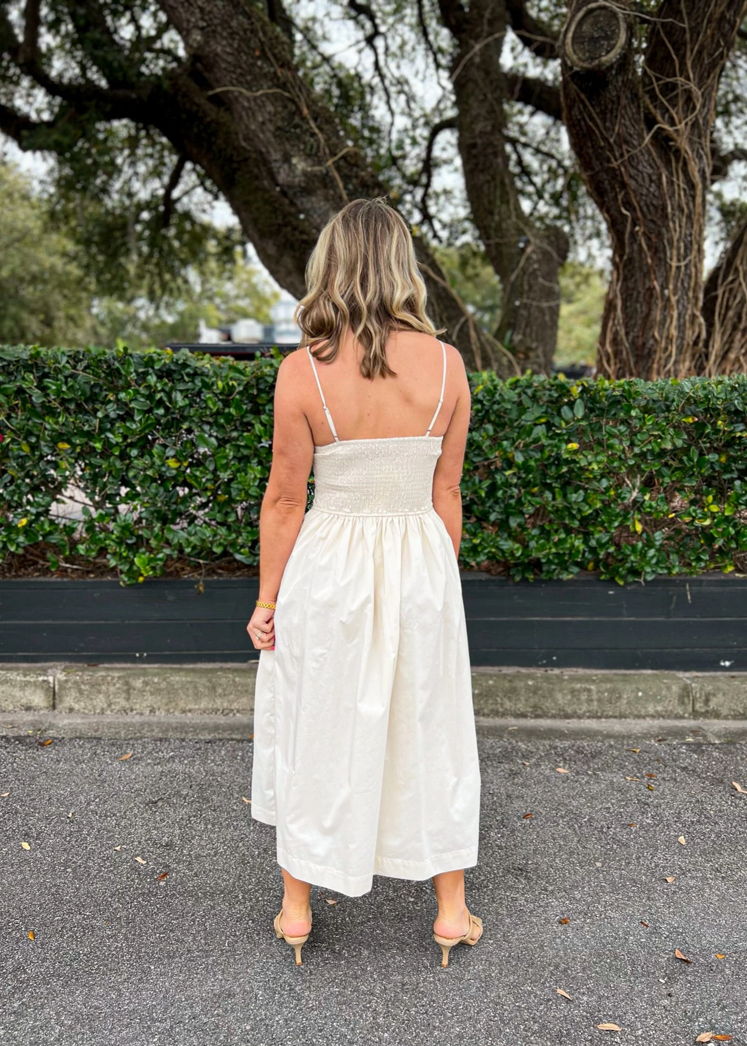 Inner Glow MADDIE DROP WAIST MIDI DRESS