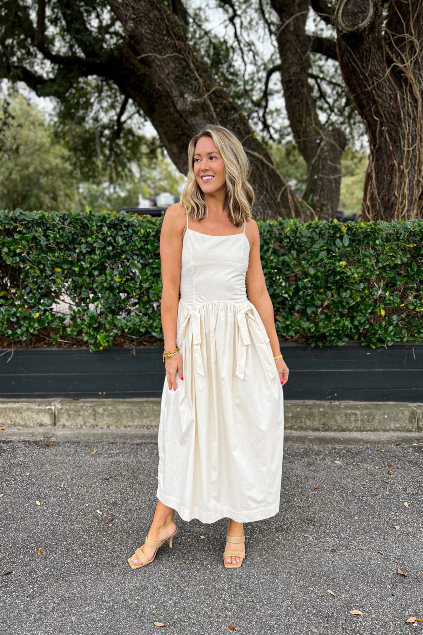 MADDIE DROP WAIST MIDI DRESS Smart Style