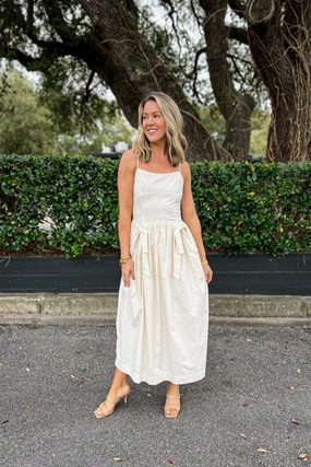 MADDIE DROP WAIST MIDI DRESS Smart Style