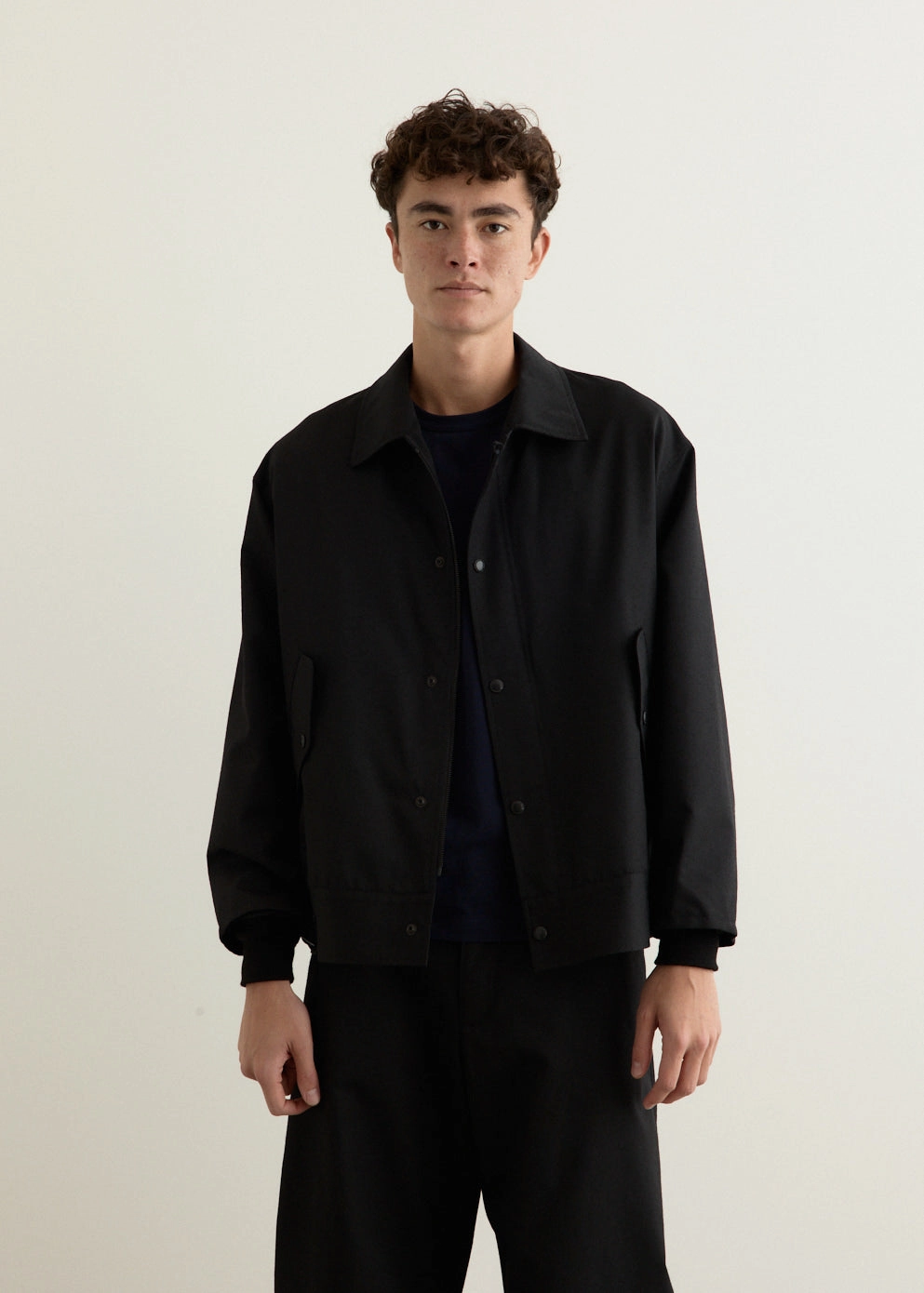 Wool Polyester Twill Jacket City Chill Style