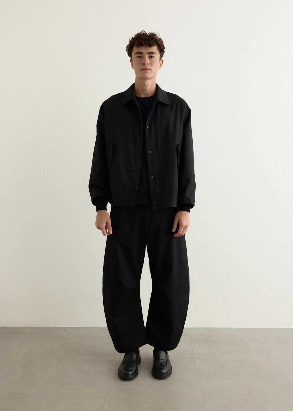 Heat Retention Layer Wool Polyester Twill Jacket