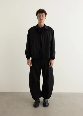 Heat Retention Layer Wool Polyester Twill Jacket