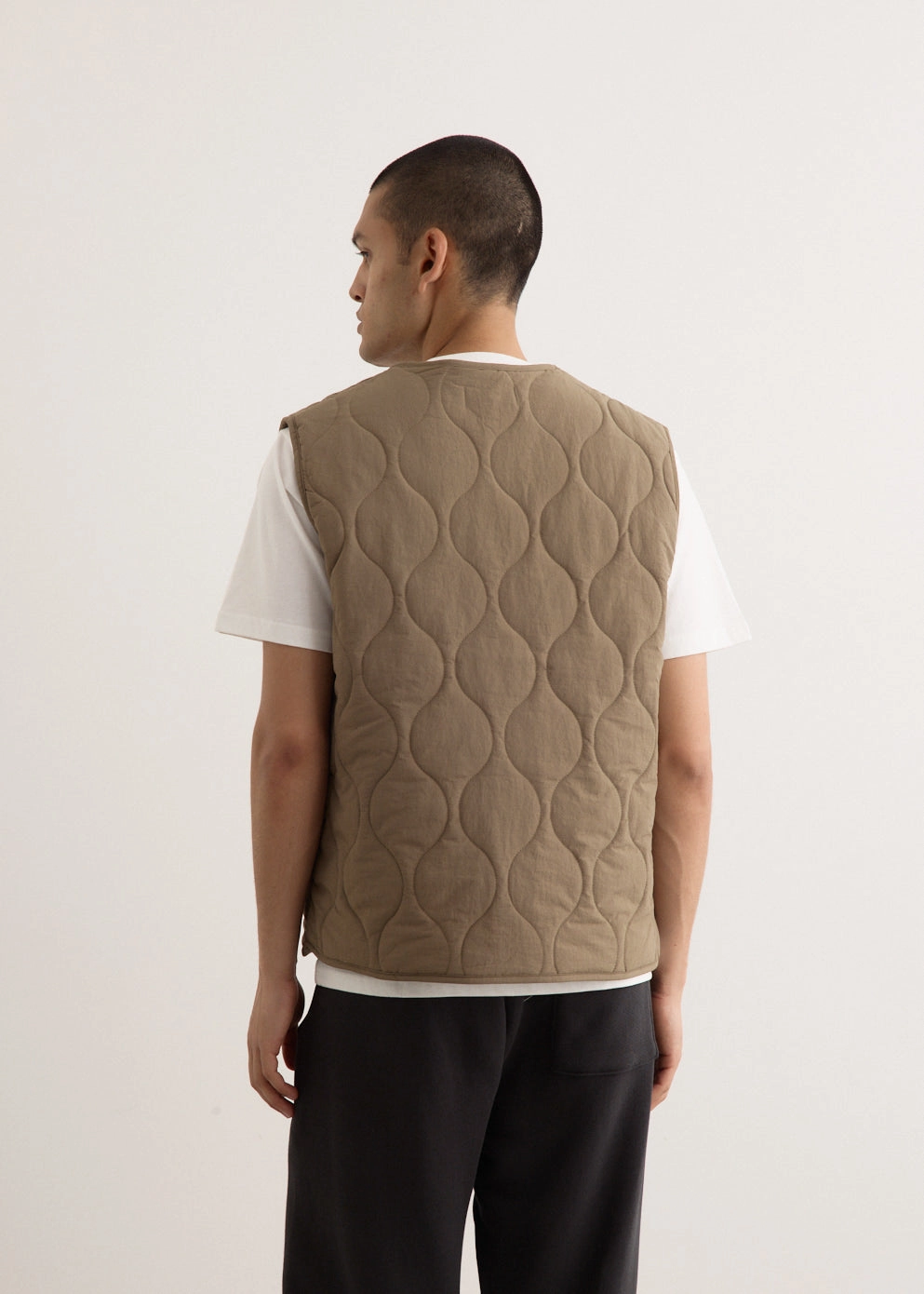 Wordmark Vest Breathable Softshell Layer HoodedStyle