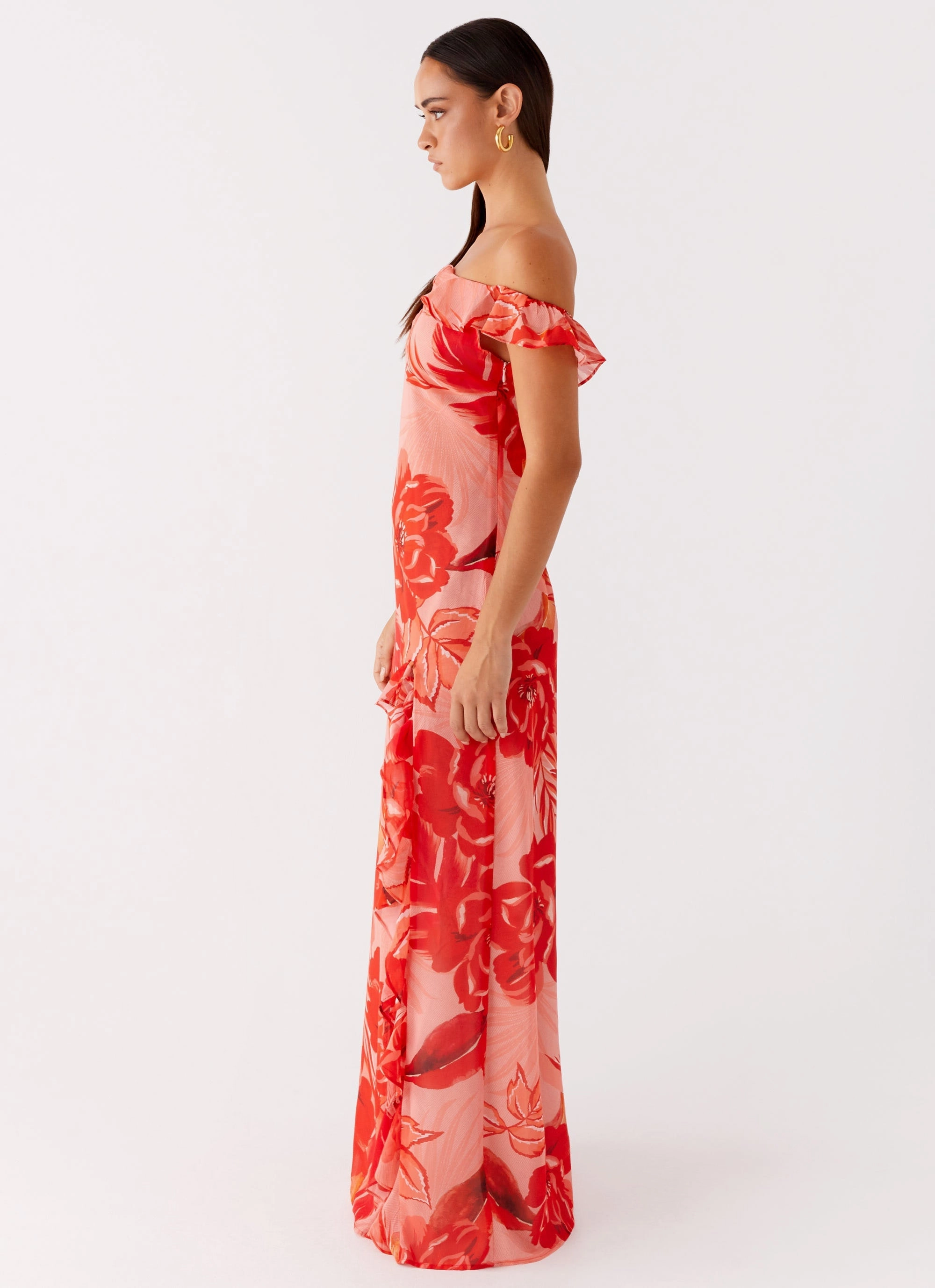 Cassiday Maxi Dress - Sicily Sunsets Print All Moments