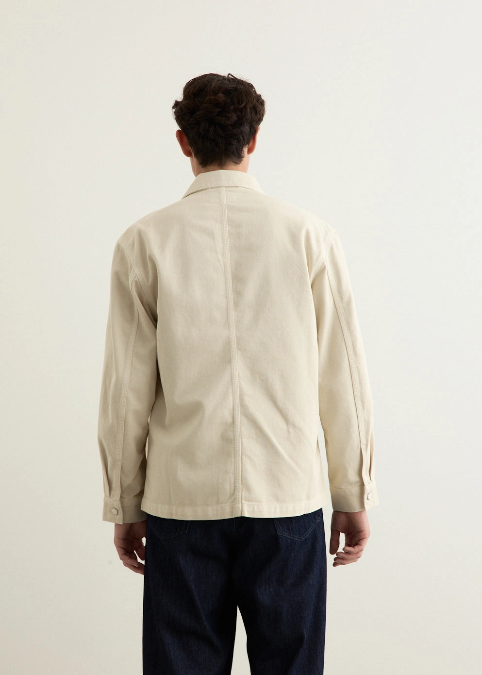 Layering Compatible Cut All Year Workwear Overshirt