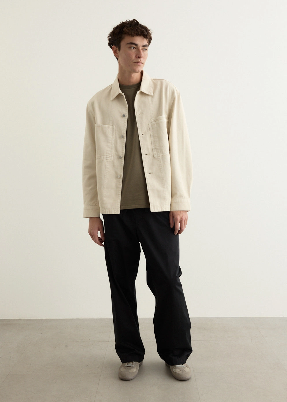Reinforced Elbows Workwear Overshirt