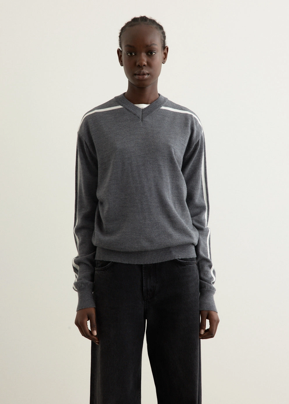 Stretch Flexibility Elastic hemline Sport Jumper