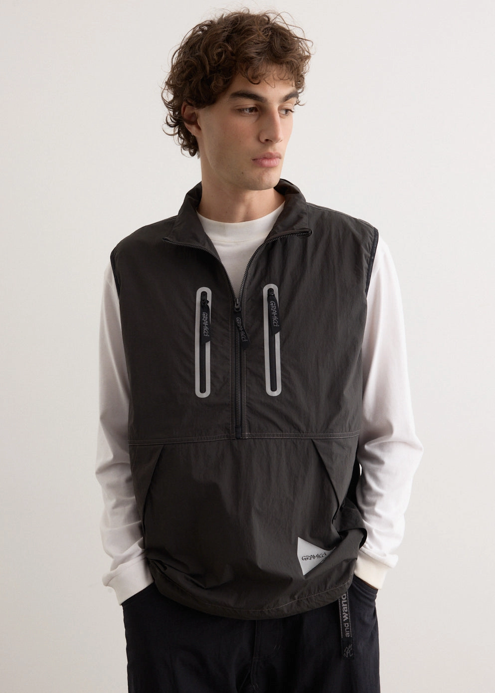 Light Look Easy Care Machine Washable x And Wander Brushed Nylon Vest