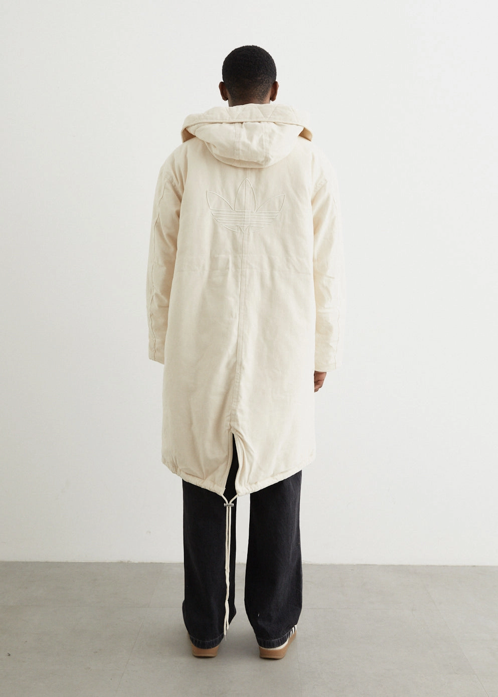 Adjustable Hood Feature Mid Length Cut x Wales Bonner Coach Coat