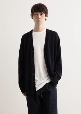 YFM Logo Cardigan Non Restrictive Cuff Travel Essential