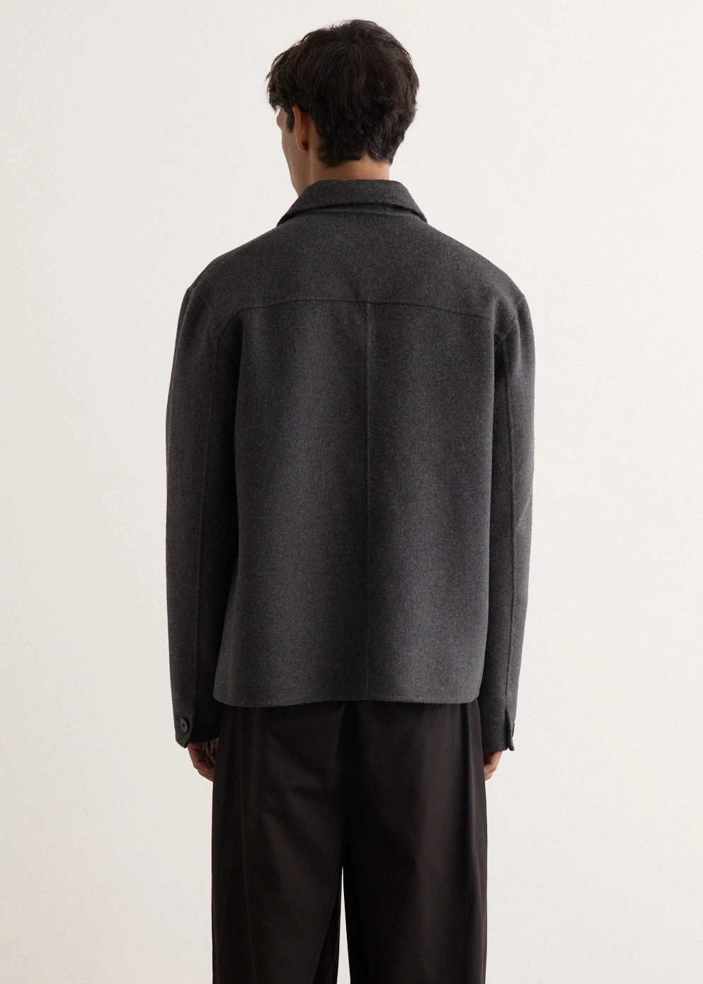 Strong Zip Zappa Double Faced Wool Jacket