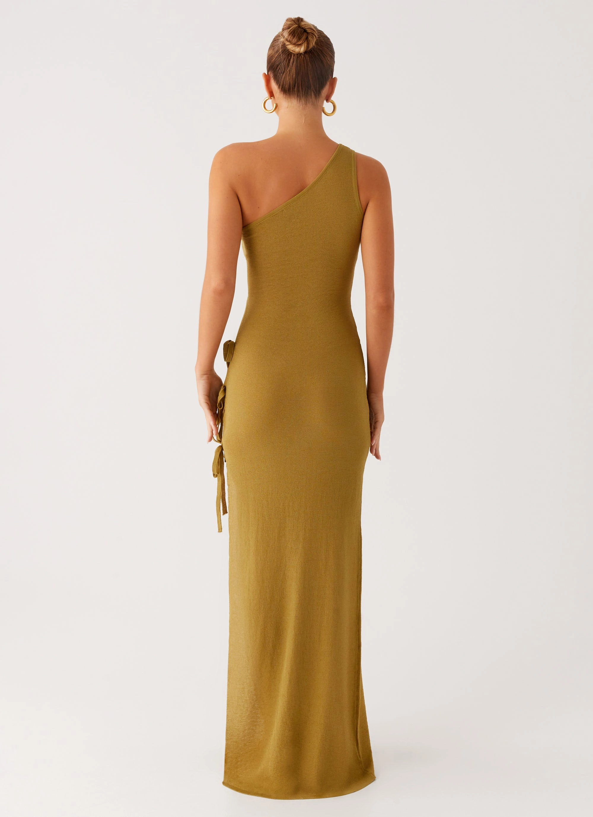 Soft Layering Zarnella Maxi Dress - Lime