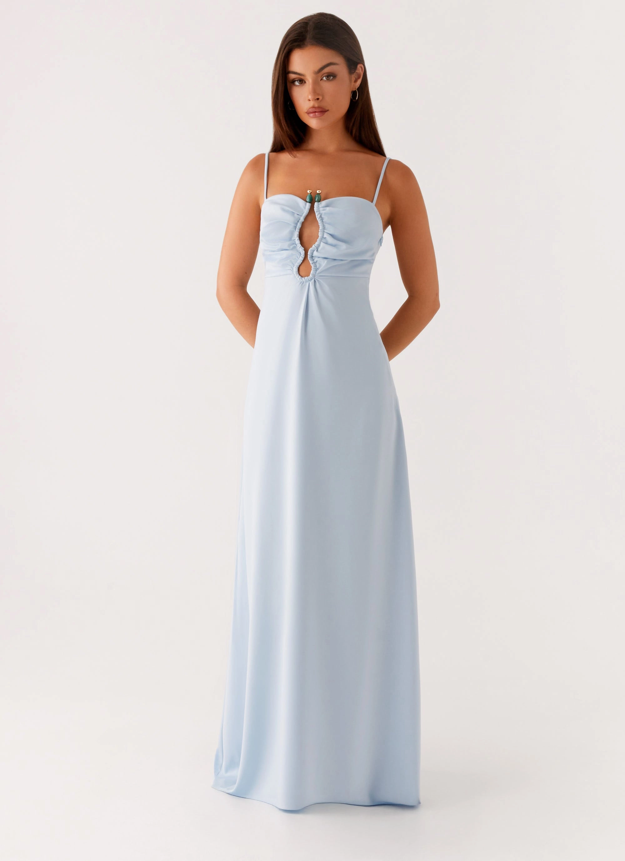 Zelda Maxi Dress - Blue Beauty Feel