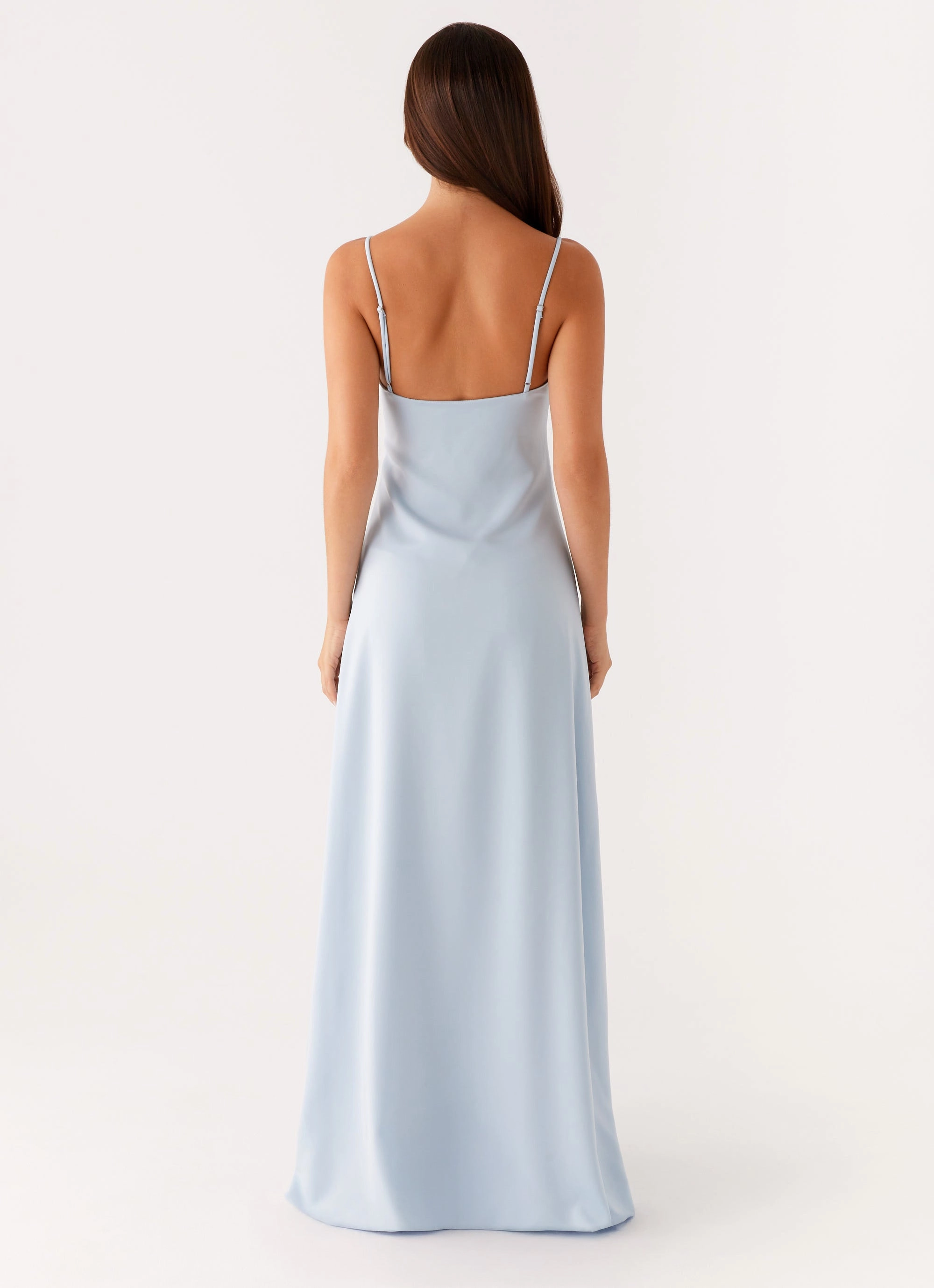 Zelda Maxi Dress - Blue Cool Fabric