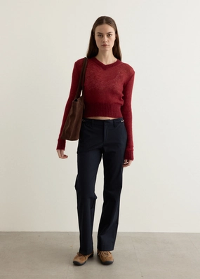 SheerWeight Knit Low Key Mum Jumper