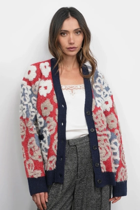 Mina Oversized Cardigan Chilly Day Style Cold Weather Outfit