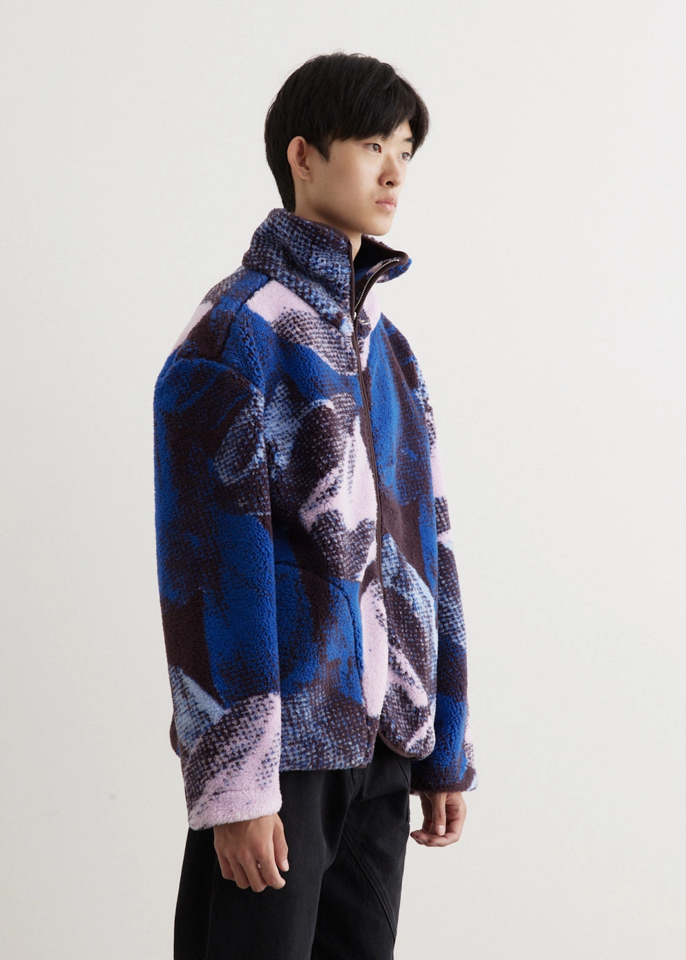 Zip Front Casual Jacket Stylish Chill Piece